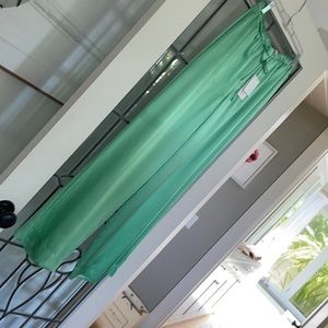 Vince Green Silk Pant